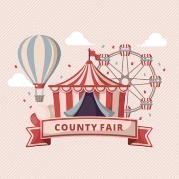 County Fair vector