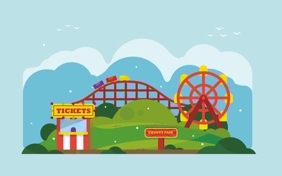 County Fair Vector