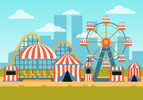 County Fair Festival vector