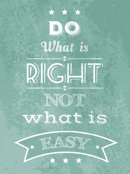 Inspirational quote background vector