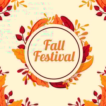 Fall Festival Background vector