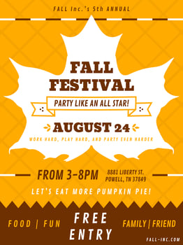 Funky Fall Festival Vectors