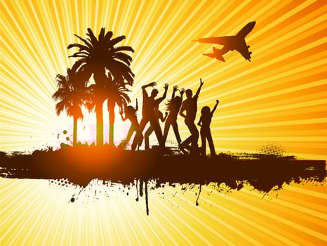 summer party vector