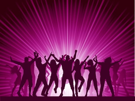 Party background vector