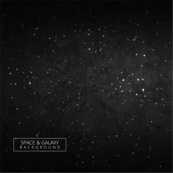 Beautiful dark galaxy background vector