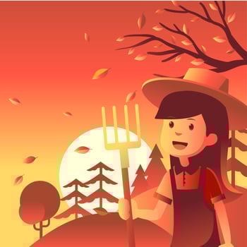 Fall Festival Illustration vector