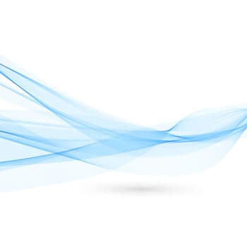 Abstract business blue wavy background vector