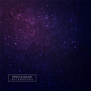 Beautiful colorful galaxy universe background vector