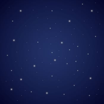 Star Dust Sky Vector