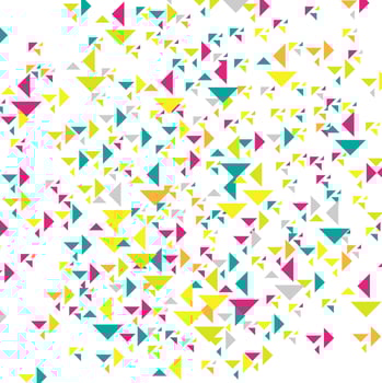 Abstract colroful triangles background illustration vector