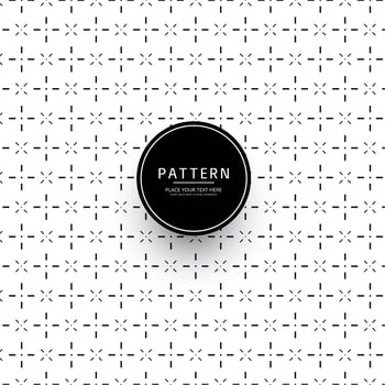Modern geometric pattern background vector