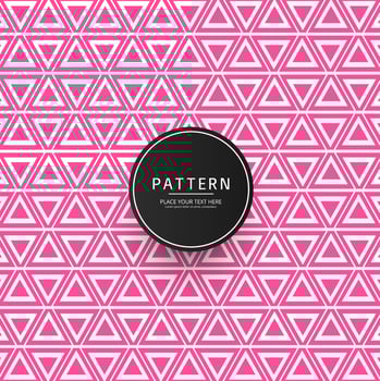 Creative geometric pattern background vector
