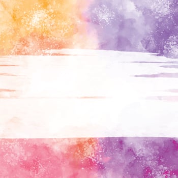 Vector Colorful Watercolor Background