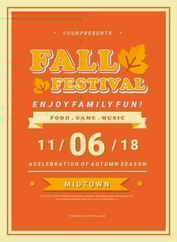 Fall Festival Vector