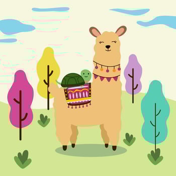 Unlikely Animals Pairs Vector