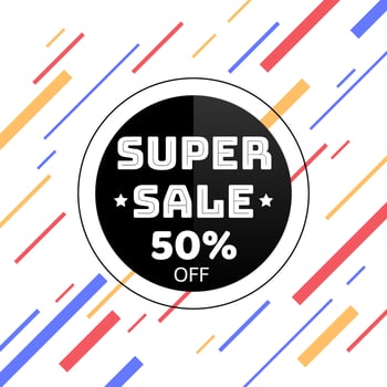 Super Sale vector