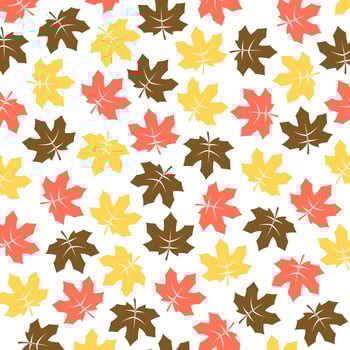 Maple Leaf Pattern vector