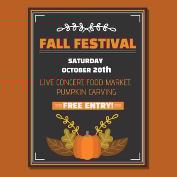 Fall Festival Vector