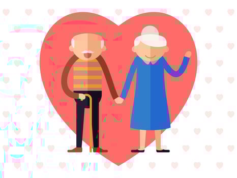 Unique Grandparents Vectors
