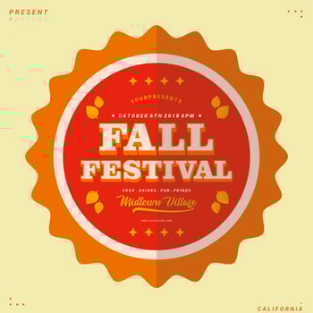 Fall Festival Vector