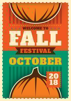 Fall festival vector