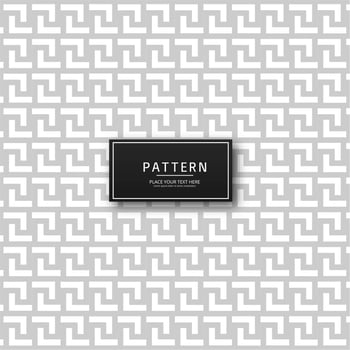 Modern geometric pattern background vector
