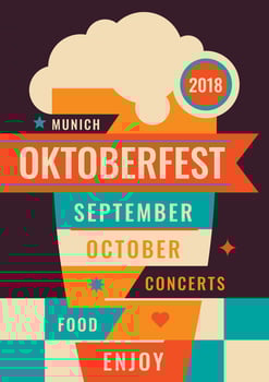 Oktoberfest flyer vector