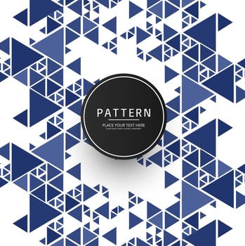 Modern pattern background vector