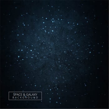 Night sky dark galaxy background vector