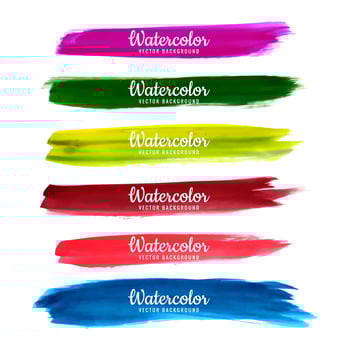 modern colorful watercolor background vector