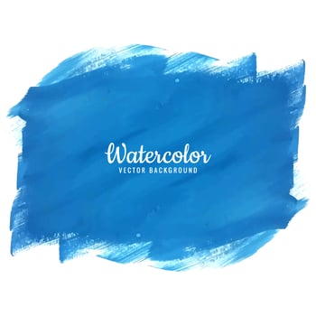 modern blue watercolor background vector