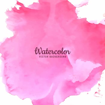 modern pink watercolor background vector