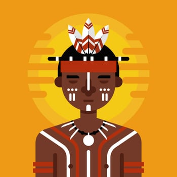 Indigenous Character Vector