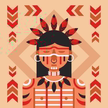 Indigenous People Vector