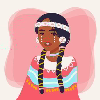 Indigenous People Vector