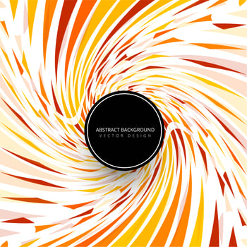 Beautiful colorful swirl wave background vector