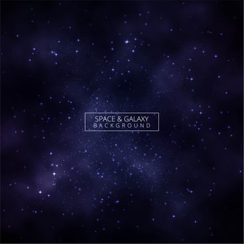 Abstract shiny galaxy background vector