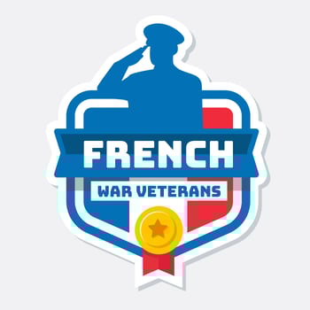French War Veterans Vector