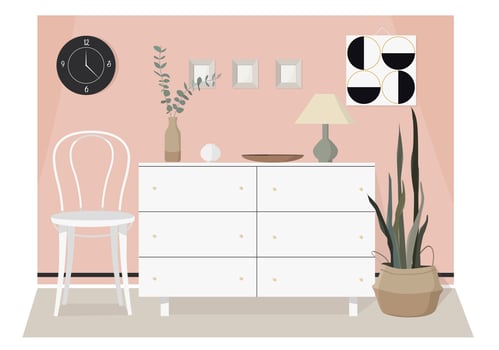 Vector Modern Interior Illustration