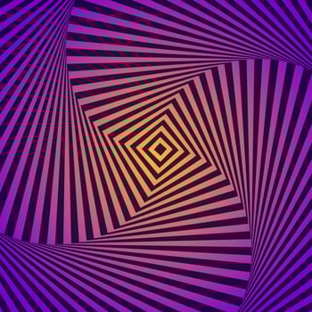 Geometric Rotation Lines Vector Background