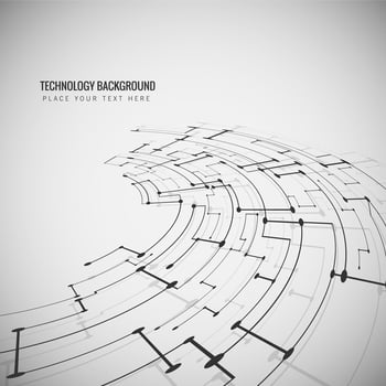 Abstract technology background design illustration vector