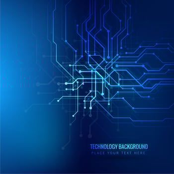 Abstract technology background design illustration vector
