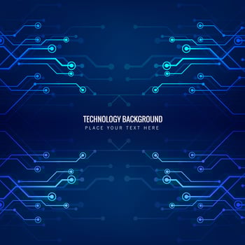 Abstract technology background design illustration vector