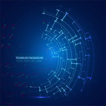 Abstract technology background design illustration vector