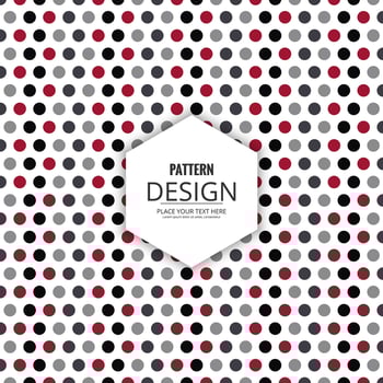 Abstract decorative seamless pattern design vector