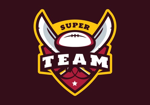Football Super Team vector