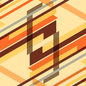 Abstract colorful retro geometric background vector