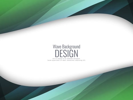 Abstract colorful wavy background vector