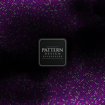 Abstract colorful halftone pattern background vector
