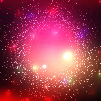 Abstract bright glitters background vector